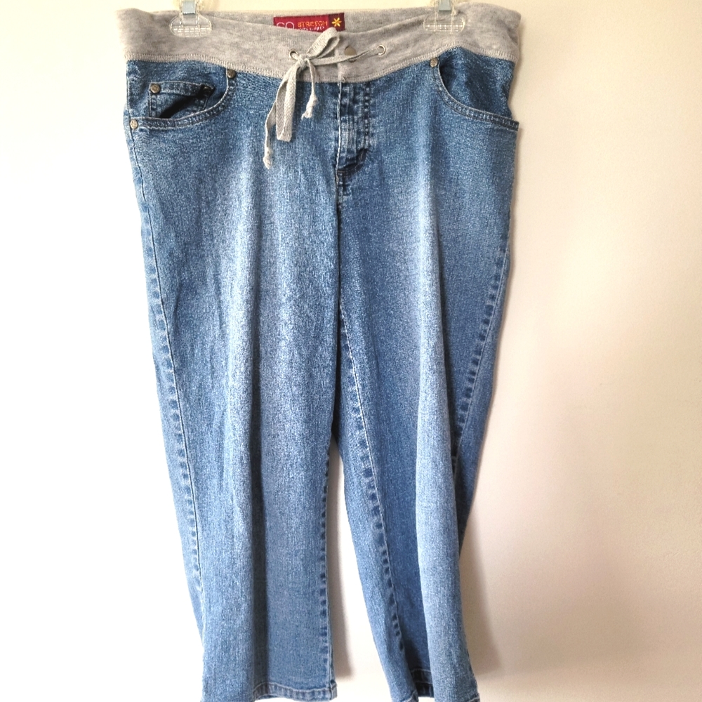 SO Stretch Jean Capris Juniors Size 9